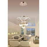 Avize Pazarı Papatya 3 Renk Sarı Beyaz Ve Gün Işığı Gold Luxury Kumandalı Ledli Salon Avize