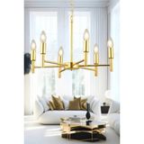 Avize Pazarı Vaneo 6 Lı Gold Modern Genç Odası Mutfak Salon Avize - Çok Renkli