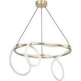 Avize Pazarı Yumuşak Boru Modern LED Avize - 50CM - Çok Renkli