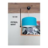 AVİZE- PETROL MAVİ- JÜT ÖRGÜ KABLO-GENÇ&YATAK&OTURMA ODASI-SALON
