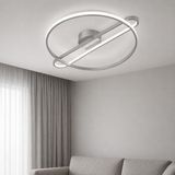 Avizego Alora LED Plafonyer Avize - Beyaz Işık - Gri
