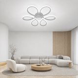 Avizego Niva LED Plafonyer Avize - Beyaz Işık - Gri