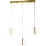 Avizemoda Lovena 3'Lü Ledli Dim Kumandalı Modern Yemek Masası Üstü Avize 3 Renk Led; Sarı-Beyaz-Gün ışığı-Gold