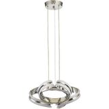 Avizemoda Salvo 35 Cm Dimmer Kumandalı 3 Renk Ledli (SARI-BEYAZ-GÜN IŞIĞI) Modern Sarkıt Avize - Krom - 1