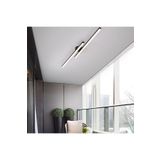 Avizen Lighting Modern Tavan Koridor Aydınlatması Çubuk Led Siyah Beyaz Işık Lineer Avize Armatür 100 Cm