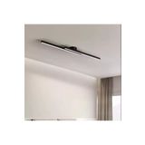 Avizen Lighting Modern Tavan Koridor Aydınlatması Çubuk Led Siyah Beyaz Işık Lineer Avize Armatür 70 Cm
