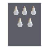 AVİZEVİ Avizevi Aydınlatma 5 Adet 9 Watt Gün Işığıled Ampul