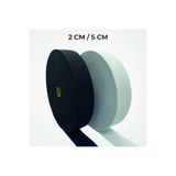 Avkar Tekstil 2 Cm 25 Metre Beyaz Örme Lastik Bel Don Paça Lastiği Geniş Lastik Lateks Ürün
