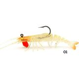 Avlivari 3D Shrimp 6 gr 5,5 cm Zıplatmalı Silikon Karides - Renk: 01
