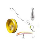 Avlivari Tekne İle Lüfer Avı Komple Set Sırtı Takımı 150 Gr-8977