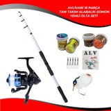 Avlivari Travel 270 Cm 50-100 Gr Olta Kamışı - Avlivari Ecco 3000 Spin Olta Makinası Tam Takım Kıyı Profesyonel Alabalık-somon Olta Seti-9630