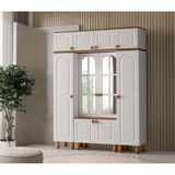 Avm 24 Avm 24 - %100 Mdf - Aytaşı - Bohem Begonya Aynalı Portmanto