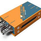 AVmatrix SC1221 HDMI - 3G-SDI Mini Dönüştürücü, Tam Boy SDI ve HDMI Konnektörleri ile Kullanıcılar için Uygun, Cep Boyutu ve Montajı Kolay, Evrensel USB Güç Çözümü Tasarımı
