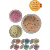AVMmarketim Hayvan Figürlü Slime Ele Yapışmayan 3 lü Slaym Pofuduk Sılaym Oyun Jeli