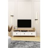 Avmpark Remy Tv Ünitesi 150 Cm Sepet-beyaz Alt Modül