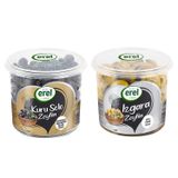Avni Erel Izgara Yeşil Zeytin ve Kuru Sele Siyah Zeytin, Doğal Fermente Zeytin Çeşitleri, 400 gr, 2'li Paket