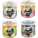 Avni Erel Zeytinleri Izgara-Çizik-Biberli-Kuru Sele 4 Lü Lezzet Paketi - 400 gr