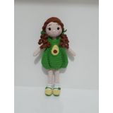 Avokado Bebek Amigurumi Organik Oyuncak