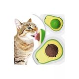 Avokado Catnipli Kedi Çimi Topu Avokado Kedi Nanesi Oyuncağı