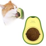 Avokado Model Yapiskanli Kedi Oyuncagi Yenilebilir Kedi Nanesi Otu (2818)