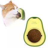 Avokado Model Yapışkanlı Kedi Oyuncağı Yenilebilir Kedi Nanesi Otu (5433)
