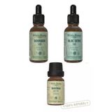 Avokado Yağı 30Ml, Aloe Vera Yağı 30Ml, Moringa Yağı 10Ml | %100 Saf Soğuk Sıkım Yağ Seti