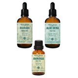 Avokado Yağı 30ml, Aloevera Yağı 30ml, Moringa Yağı 10ml,%100saf