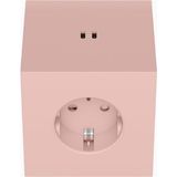 Avolt Square 2 Usb-C 30W Tasarım Priz Çoklayıcı - 1 Adet - Pembe