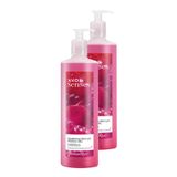 Avon 2x720 ml Raspberry Delight Frambuaz ve Frenk Üzümü Kokulu Duş Jeli