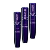 Avon 3x9 ml Blackest Black Exxtravert Ekstra Hacim Veren Maskara