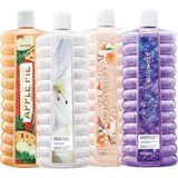 Avon 4lü Banyo Köpüğü Seti-Zambak Lavanta Şeftali Elma Kokulu - 1001 ml