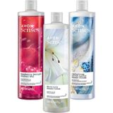 Avon 500 ml Beyaz Zambak Frambuaz Frenk Üzümü Mavi Kantaron Kokulu Duş Jeli