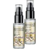 Avon Advance Techniques Ultimate Shine Saç Serumu 2×30 ml – Kristal Işık Teknolojisiyle Anında Ayna Parlaklığı, Tüm Saç Tiplerine Uygun Günlük Bakım