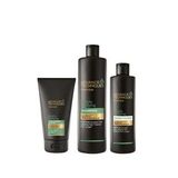 Avon Advance Techniques Yağlı Saçlar için Şampuan Saç Kremi ve Scrub Paketi