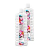 AVON Aloha Monoi Banyo Köpüğü 1 Lt. İkili Set, Hindistan Cevizi ve Tiare Çiçek Kokusu