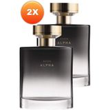 Avon Alpha 2x75 ml EDT Erkek Parfüm