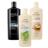 Avon Argan Ve Hindistan Cevizi Yağı, Aloe Ve Macadamia Ve Badem Avakado Içeren Şampuan Paketi