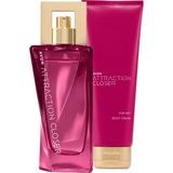 Avon Attraction Closer Kadın Parfüm EDP ve Vücut Losyonu Seti 50 ml ve 125 ml