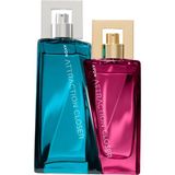 Avon Attraction Closer Kadın ve Erkek EDT Parfüm Seti 50 ml ve 75 ml Şık Hediyelik Ambalajda