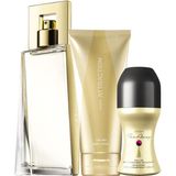 Avon Attraction Edp 50 ml Kadın Parfüm Seti: Meyveli Koku, Losyon ve Far Away Roll-On