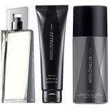 Avon Attraction EDT 75 ml + 100 ml Tıraş Sonrası Losyon + 150 ml Deodorant Erkek Parfüm Seti