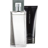 Avon Attraction Erkek Parfüm ve Saç Vücut Şampuanı Paketi 75 ml EDT Hediyelik Set