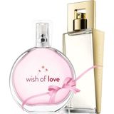 Avon Attraction Kadın Parfüm 50 ml ve Wish Of Love 50 ml Meyveli Çiçeksi Koku İkili Set
