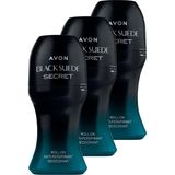 Avon Black Suede 3x50 ml Erkek Roll-On