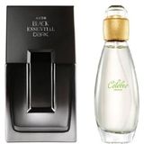 Avon Black Suede Dark EDT 75 ml Erkek Parfüm + Celebre Fresh EDT 50 ml Kadın Parfüm