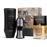 Avon Black Suede Erkek Parfüm Saç Vücut Yıkama Jeli ve Rollon Seti