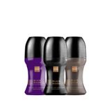 AVON Black Suede Klasik Black Suede Charm ve Touch Erkek Rollon Paketi