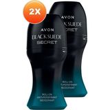 Avon Black Suede Secret 2x50 ml Erkek Roll-On