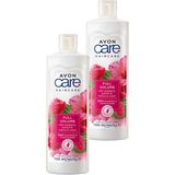 Avon Care 700 ml Ahududu ve Hibiscus Kokulu Şampuan ve Saç Bakım Kremi Arındırıcı Etki İkili Set