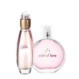 Avon Celebre EDT 50 ml Kadın Parfümü ve Wish Of Love EDT 50 ml Kadın Parfümü Seti